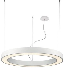Κρεμαστό Φωτιστικό Οροφής LED 132W 3000Κ Φ180cm Ring Viokef-3915-0018-3-W-N-Λευκό 3915-0018-3-W-N