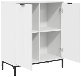 vidaXL Πλαϊνό γραφείο Λευκό 69.5 x 33 x 82 εκ. Επεξεργασμένο ξύλο