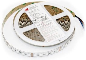 Adeleq Ταινία LED Λευκή Αυτοκόλλητη 5m 24VDC 5050 18W Και 90LED Ανά Μέτρο IP20 RGB 30-34024189