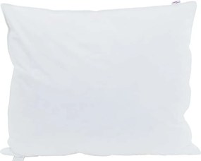 vidaXL Μαξιλάρι με μαξιλάρι 2 pcs Λευκό 60 x 70 cm Φτερό