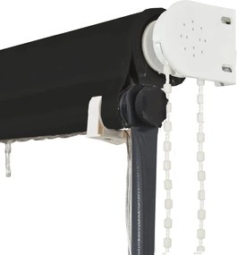 vidaXL Τέντα Συρόμενη με LED Ανθρακί 200 x 150 εκ.