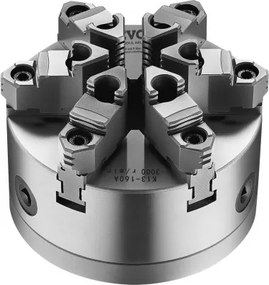 VEVOR 6 in 6-Jaw Self-Centering Lathe Chuck with D1-4 Cam Lock Backing Plate