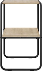 vidaXL Τραπέζι κονσόλας Sonoma Δρυς 60 x 42,5 x 70 εκ