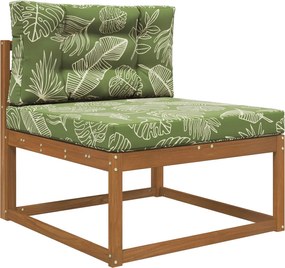 vidaXL Μαξιλάρι Καναπέ Εξωτερικού Χώρου 2 pcs Σχέδιο Φύλλου