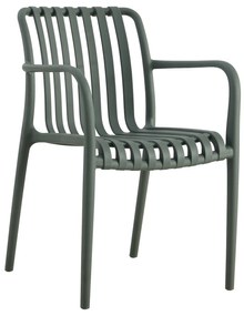 ΠΟΛΥΘΡΟΝΑ ΠΟΛΥΠΡΟΠΥΛΕΝΙΟΥ TIPPY HM5940.07 DARK OLIVE 55x55x81Υεκ 55x55x81 εκ.