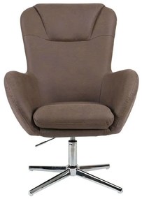 Πολυθρόνα ΜΥ-9251 72x73x100/104cm Brown 429-91-005 Metal, Fabric