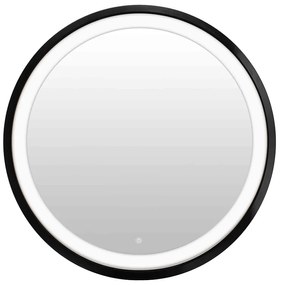 Intrahome Καθρέπτης Led Starli intrahome σε μαύρη απόχρωση Φ70x5.5εκ | SKU: INTRAPA-450111117
