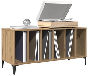 vidaXL Έπιπλο Δίσκων τεχνίτης Δρυς 100x38x48 εκ από Επεξεργασμένο Ξύλο
