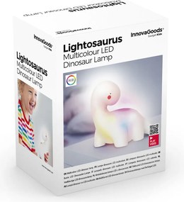 Πολύχρωμη Λάμπα Δεινόσαυρος LED Lightosaurus InnovaGoods