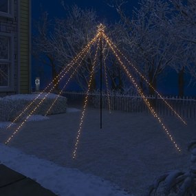 vidaXL Χριστουγεννιάτικο Δέντρο από Φωτάκια Εσ/Εξ Χώρου 3,6 μ. 576 LED