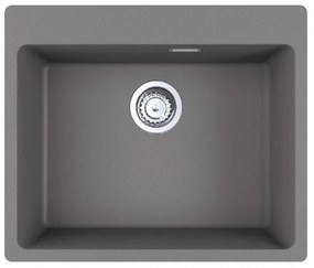 Franke Centro 2.0 CNG 610/210-54 Stone Grey Γρανιτένιος Νεροχύτης 60cm