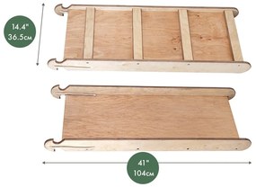 Montessori Τσουληθρα / Σκαλα Αναρριχησης Μπεζ