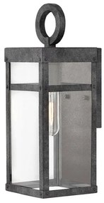 Απλίκα Φωτιστικό Τοίχου Μικρό E27 60W IP44 Μαύρο Porter QN-PORTER-S-DZ Elstead QN-PORTER-S-DZ Μαύρο