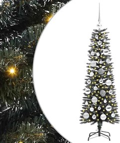 vidaXL Τεχνητό Χριστουγεννιάτικο Δέντρο με 150 LED Πράσινο 120 cm