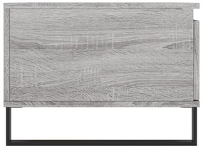 vidaXL Τραπεζάκι Σαλονιού Γκρι Sonoma 90x50x36,5εκ. Επεξεργασμένο Ξύλο
