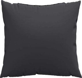 vidaXL Μαξιλάρια Καναπέ 4 τεμ. Μαύρο 40 x 40 εκ. Υφασμάτινα