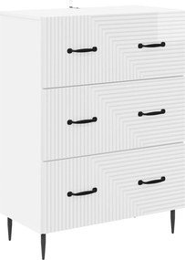 vidaXL Ντουλάπι με Συρτάρια 66 x 34,5 x 89,5 εκ Επεξεργασμένο Ξύλο