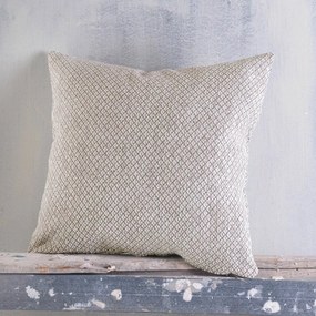 Μαξιλαροθήκη Διακοσμητική Tempe Beige Ρυθμός 40Χ40 Chenille,Cotton,Polyester