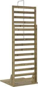 vidaXL Εξωτερικό ντους 225 cm εκ.