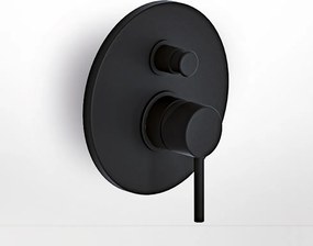 Eurorama Tonda 145030 Black Matt - Μικτης εντοιχισμου 2 εξοδων