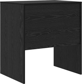 vidaXL Γραφείο Μαύρη Οξυά 70 x 50 x 76 εκ.