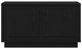 vidaXL Έπιπλο Τηλεόρασης Μαύρη δρυς 80 x 35 x 45 cm Επεξεργασμένο ξύλο