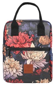 Τσάντα Φαγητού Ισοθερμική PVC Leather Midnight Blossom Save The Aegean Estia 7lt-20x14x27εκ. 01-22433