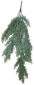Supergreens Τεχνητή Κρεμαστή Ρουσέλια "Coral" Πράσινη 84 εκ.