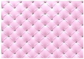 Αυτοκόλλητη ταπετσαρία ροζ κυρία - 245x175