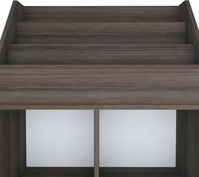 vidaXL Παιδική Ραφιέρα Περ. Γκρι/Sonoma Δρυς 71x30x114εκ Επεξ. Ξύλο