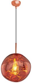 Φωτιστικό Οροφής 414LRC1259 Φ26x120cm 1xE27 24W Rose Gold Opviq