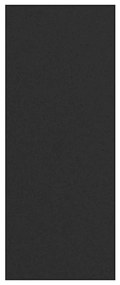 vidaXL Χαλάκι Εξώπορτας Μαύρο 120 x 300 cm Πολυαμίδιο και PVC