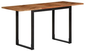 vidaXL Τραπεζαρία 140 x 70 x 75 εκ. από Μασίφ Ξύλο Ακακίας