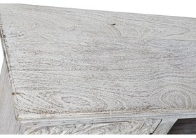 Τηλεόραση DKD Home Decor 8424001858347 Μέταλλο Λευκό Ξύλο από Μάνγκο 160 x 40 x 65 cm
