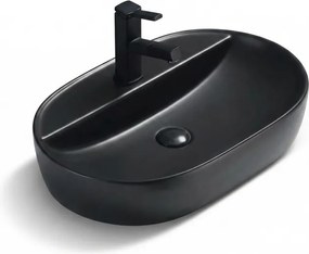 Tema Pure 60 Black Matt 60x40 - Επιτραπέζιος Νιπτήρας