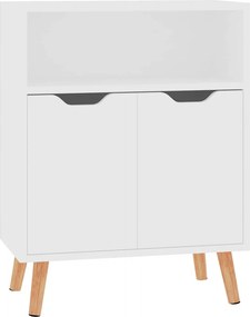 vidaXL Μπουφές Λευκός 60x30x72 εκ. από Επεξεργασμένο Ξύλο