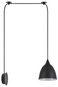 SE21-BL-B10-BL1W-MS2 ADEPT PENDANT Black Metal Shade + HOMELIGHTING 77-9043