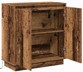 vidaXL Κομοδίνο Παλιό Ξύλο 71 x 34.5 x 75 εκ. Επεξεργασμένο ξύλο