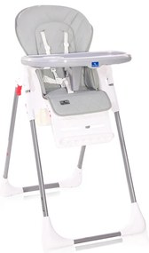 LORELLI ΚΑΡΕΚΛΑΚΙ ΦΑΓΗΤΟΥ CRYSPI GREY LEATHER 10100442110