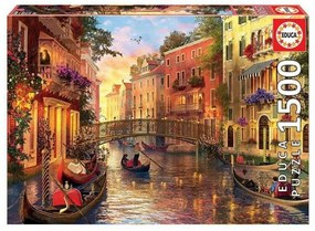 Παζλ Educa Sunset in Venezia (1500 pcs)