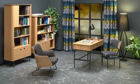 SMART REG-1 regal color: natural oak/black DIOMMI V-PL-SMART-REG-1