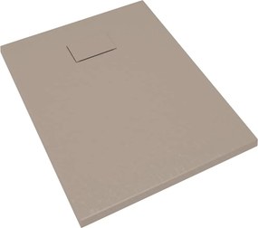 vidaXL Βάση Ντουζιέρας Καφέ 90 x 70 εκ. από SMC