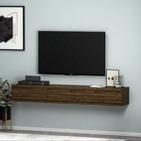 Έπιπλο Τηλεόρασης Καρυδί PROISIS 180x31.4x26