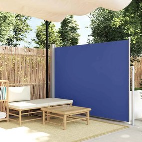 vidaXL Σκίαστρο Πλαϊνό Συρόμενο Μπλε 160 x 500 εκ.