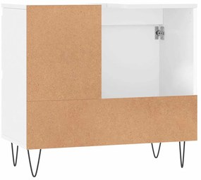 vidaXL Ντουλάπι Μπάνιου Λευκό 65 x 33 x 60 εκ. από Επεξεργασμένο Ξύλο