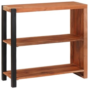 vidaXL Ράφι Βιβλίων Καφέ 80 x 30 x 75 εκ. Μασίφ ξύλο ακακίας