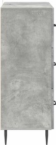 vidaXL Ντουλάπι με Συρτάρια 66 x 34,5 x 89,5 εκ Επεξεργασμένο Ξύλο