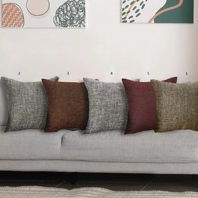 Διακοσμητική Μαξιλαροθήκη (45x45) Whitegg D0162 Μπεζ