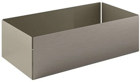 Θήκη Οργάνωσης 119-011 25x13x7,5cm Matt Inox Pam&Co Stainless Steel