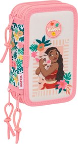 Κασετίνα Vaiana Πολύχρωμο 12,5 x 19,5 x 5,5 cm 37 Τεμάχια